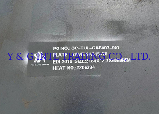 Le plat d'acier au carbone de la chaudière A515 Astm évaluent 60 65 70 Asme Sa515 GR 415 450 485
