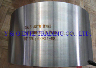 Catégorie 5 de tube d'alliage de titane d'ASTM B 381 avec la basse ductilité de haute résistance