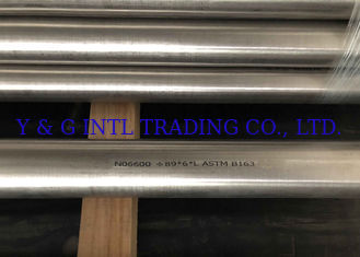 Tuyau d'Inconel 600, tuyau d'alliage de nickel d'épaisseur de 0,7 - de 3mm, tube d'ASTM B167 UNS N06600