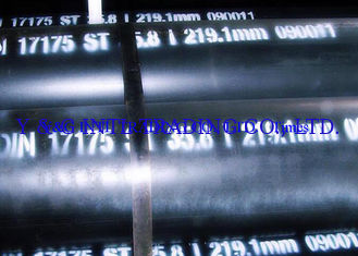 Tuyauterie d'acier sans couture de précision/tube sans couture DIN 17175 St35.8 St45.8 d'acier au carbone