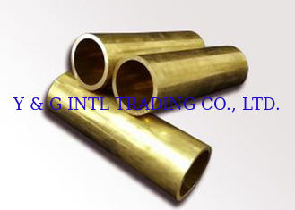 Tuyau de cuivre droit de tube d'alliage de cuivre de condensateur pour l'échangeur de chaleur/radiateur