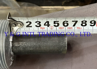 Épaisseur de la nageoire du tube à extrémité bisseuse 0.3 mm 1 mm