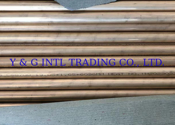 Tubes industrielles ASTM B75 répondant facilement aux exigences du client
