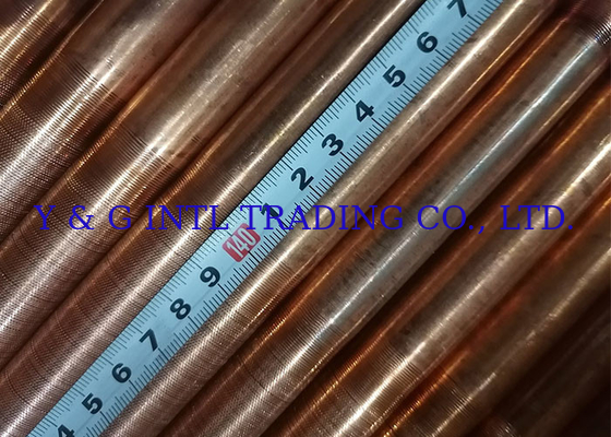 Tubes à ailerons soudés à la fréquence en acier au carbone