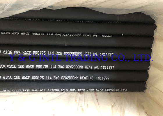 Pièces en acier au carbone galvanisé ASTM A53 sans soudure pour le transport de fluides sous pression industriels