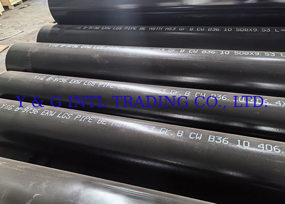 Longueur de tuyau en acier au carbone standard ASTM