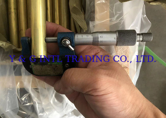 ASTM B75 Tubes en alliage de cuivre de longueur personnalisable pour appareils électriques
