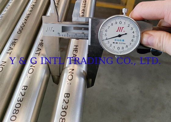 Pipe en alliage de cuivre et de nickel poli en argent sur mesure Traitement de surface laminée à froid
