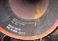 Tuyau d'acier soudé par peinture noire pour le pétrole, ligne tuyau d'huile de transport de gaz naturel